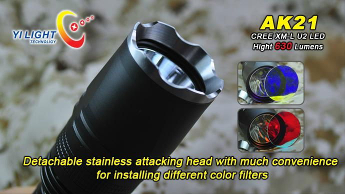 Tactical LED Flashlight 4