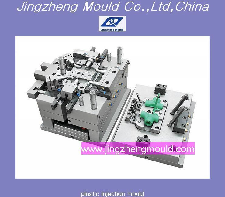 plastic injection pipe fitting mould 2