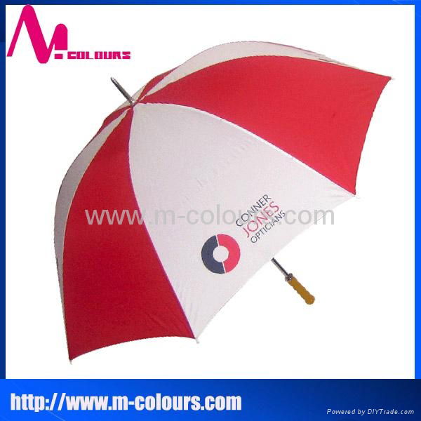 Cheap golf umbrella promotional gift golf umbrella red golf umbrella 2