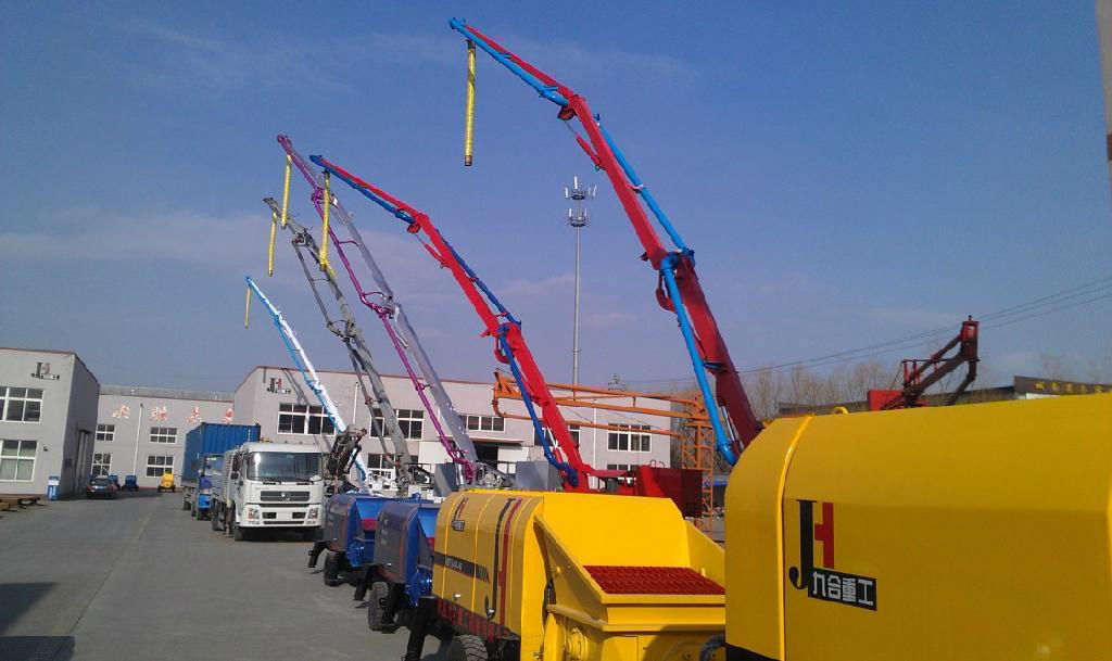 HGY13 15 Mobile Hydraulic concrete placing boom 5