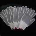 Industrial Safety Working PVC Dotted Glove 3