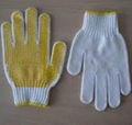 Industrial Safety Working PVC Dotted Glove 4