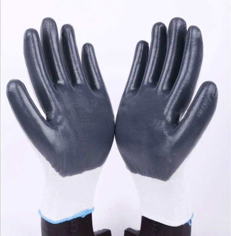 Economic style Nitrile Coated Glove