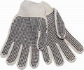 String Knitted PVC Dotted Glove 1