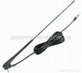 Car antenna with front roof position 1