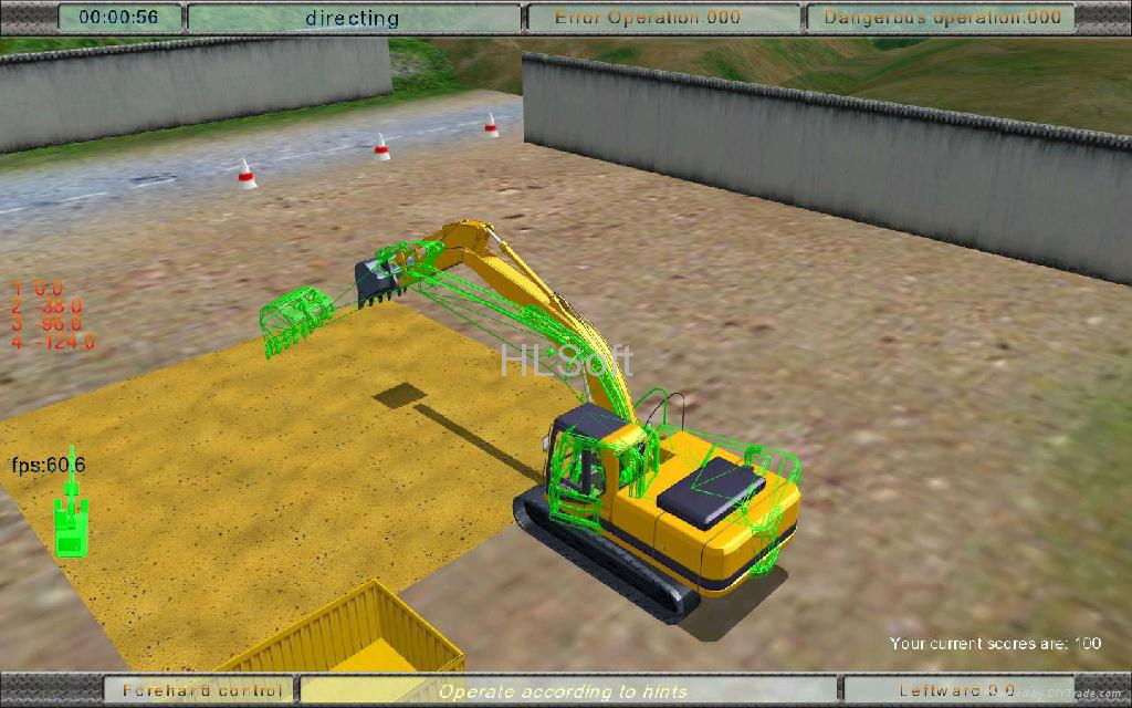 excavator training simulator 5