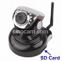 Wireless IP Camera, Support Pan / Tilt