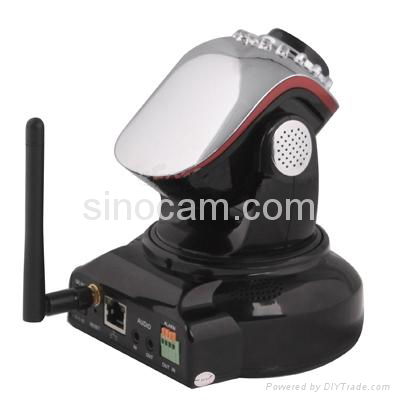 Wireless IP Camera, Support Pan / Tilt Function, Horizontally 350 Degree and Ver 2