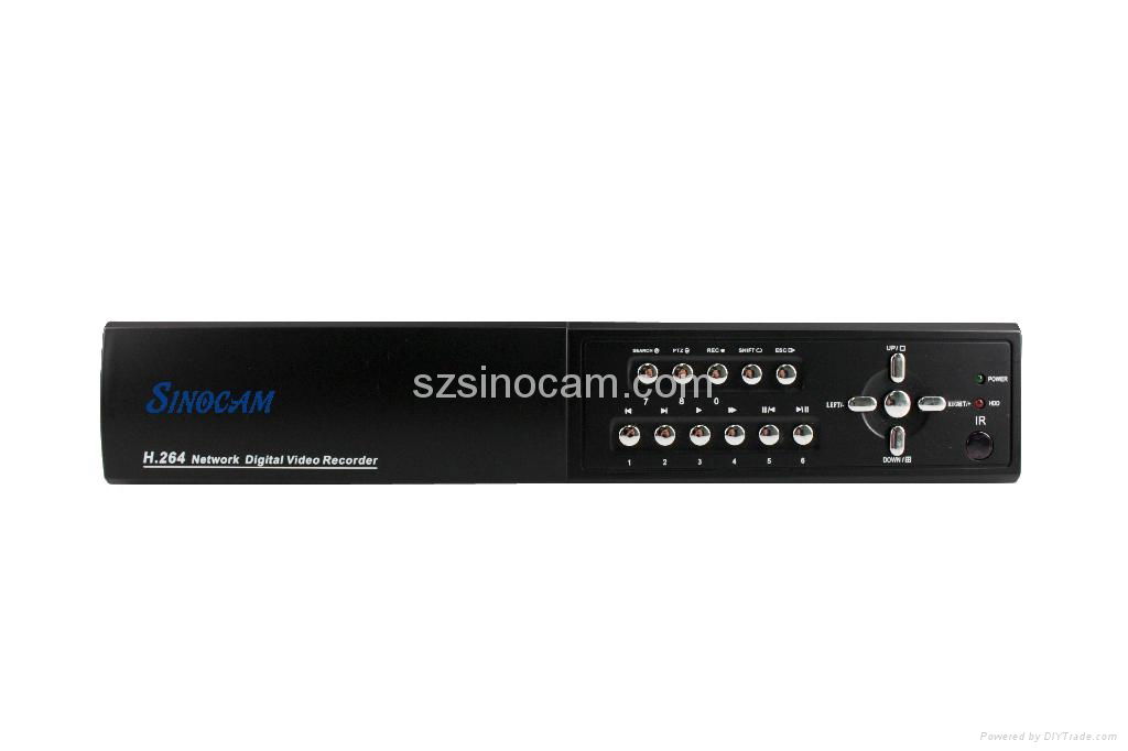 4CH H.264 Standalone DVR System 4 channel video / 1 channel audio / VGA output 3