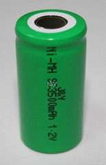 ni-mh   SC3500mah  rechargeable  battery