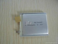 li-polymer 3300 rechargeable  battery