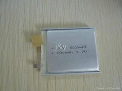 li-polymer  rechargeable  battery