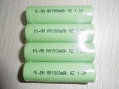 ni-mh   AA 1900mah 1.2V  rechargeable  battery