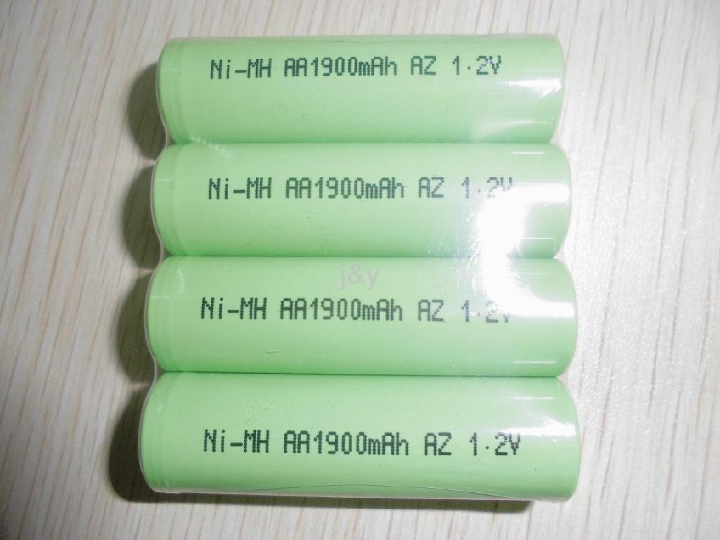 ni-mh   AA 1900mah 1.2V  rechargeable  battery  2