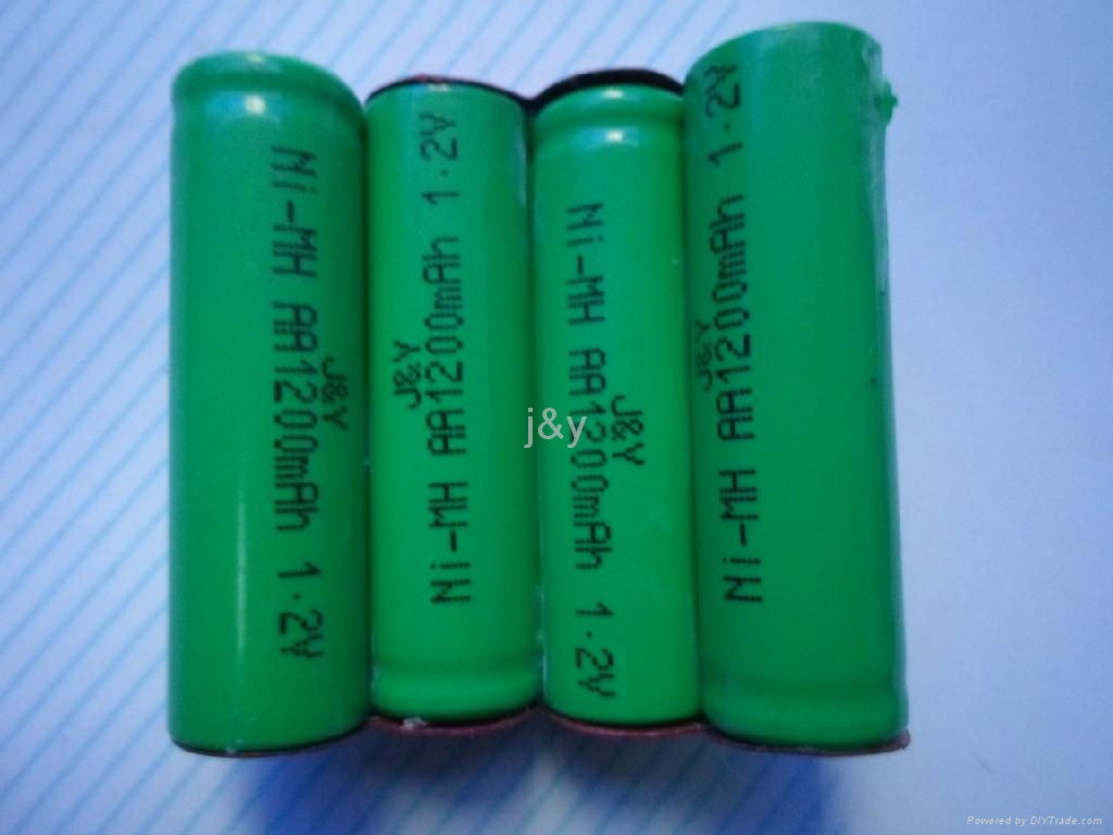 ni-mh   AA 600--2400mah 1.2V  rechargeable  battery  3
