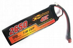 Lipo battery for RC Helicopter