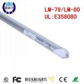 dlc led tubes,18w/20w/22w smd3014 t8 led tube,ul led tube light 1