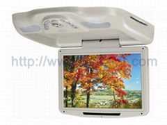 12.1inch flip down DVD monitor