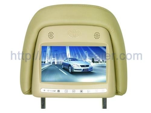 7 inch car headrest monitor