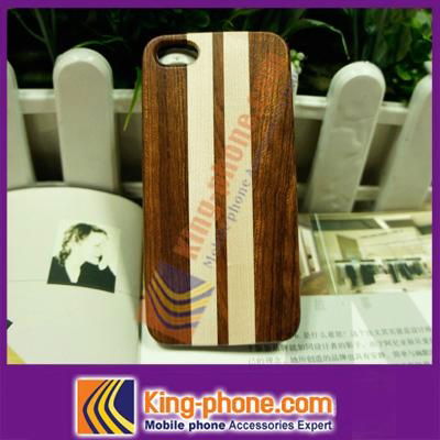 Iphone 5 Sapele Spell Maple Wooden PC Case