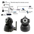 Wireless IP Camera M-JPEG WIFI Pan/Tilt 2-way Audio IR 20m Black 4