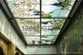 郑州彩绘艺术玻璃窗 