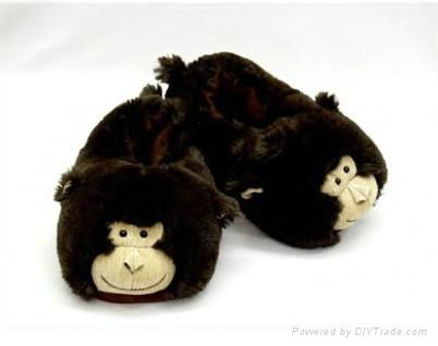 plush kids& Adult slipper 