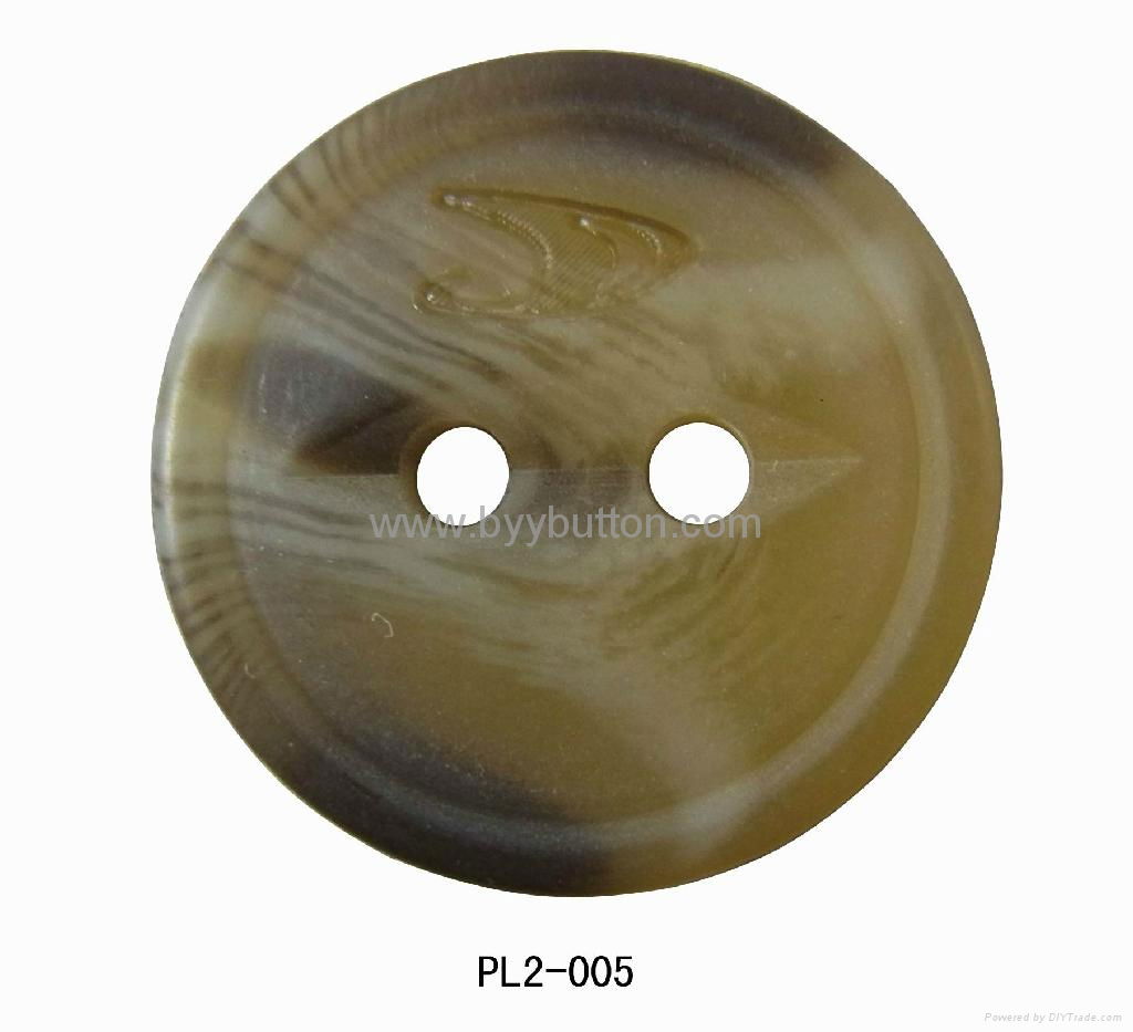 4 hole fancy resin button/ coat button 5