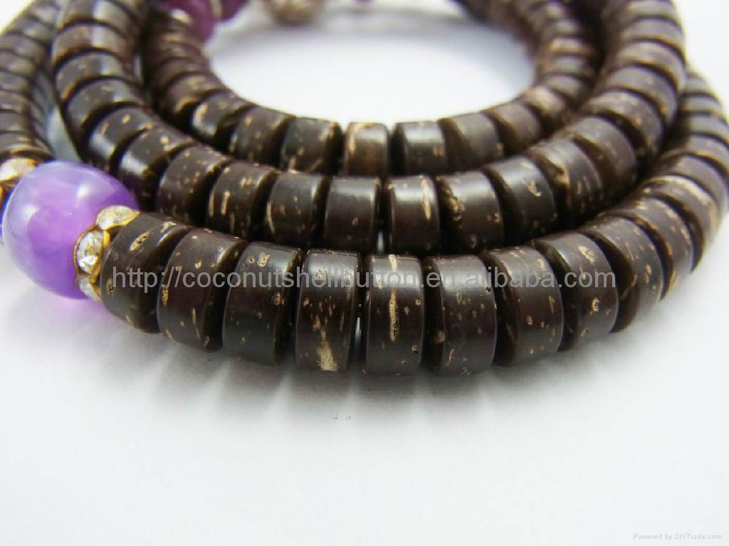 Wholesale new design wooden beads necklace/bracelet  5