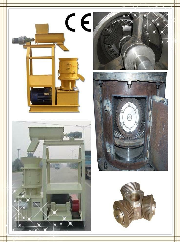 Flat-die pellet mill for energy sources with CE for sale 3