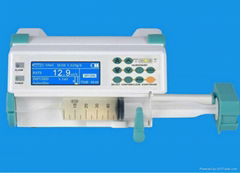 syringe pump with drug library marked CE and ISO