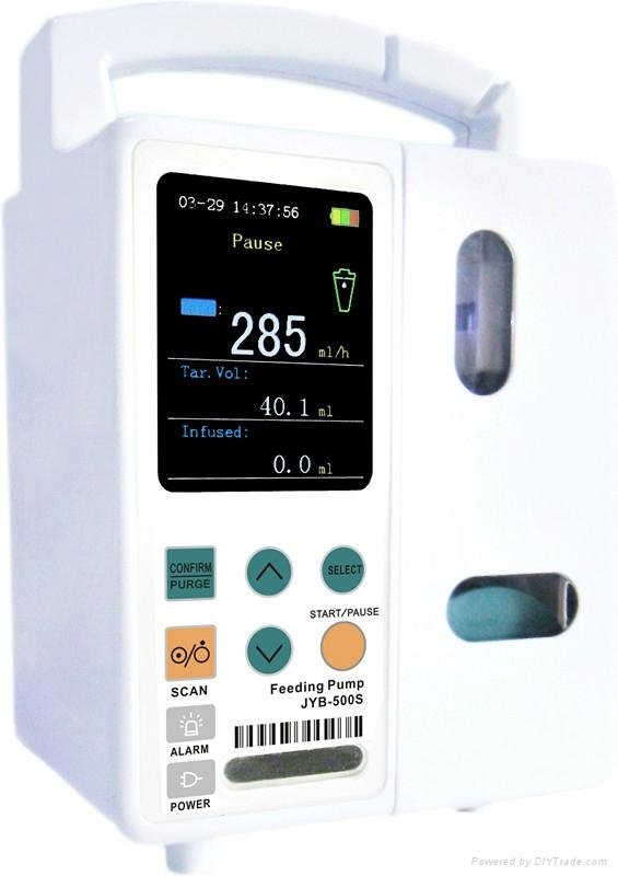 enteral feedding pump with calibration function 