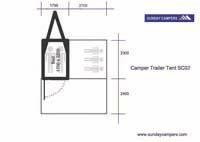 Camper Trailer Tent SC02 (9ft)  5