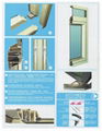 standard painting aluminium casement window system 3