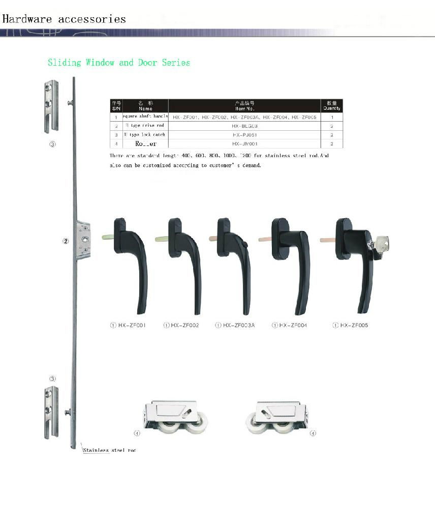 double glazed sliding window powder coating 3