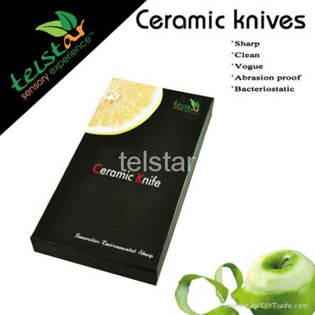 Black ceramic knife suit 3