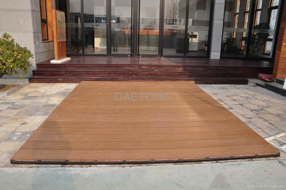 Outdoor Wooden Floor Decking