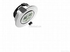 3w 360° rotate ceiling downlight