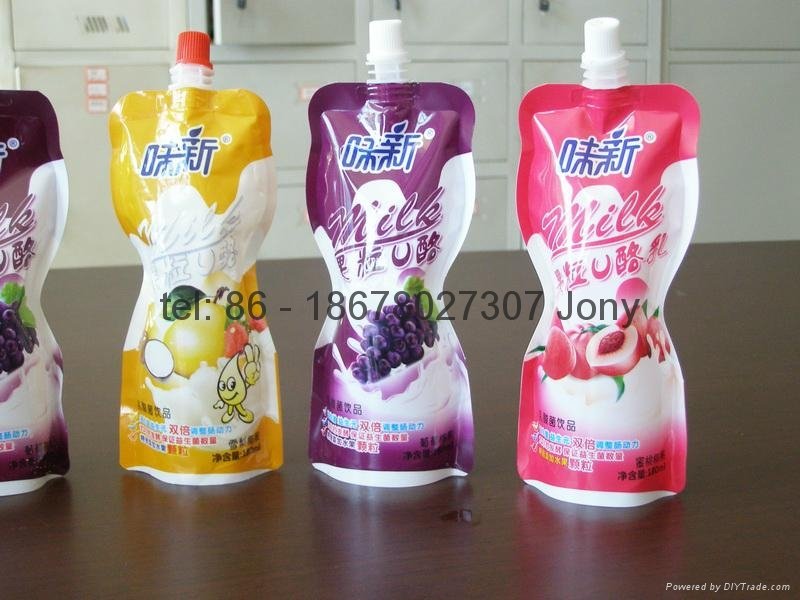juice bags with spout 