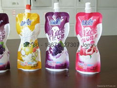 juice bags with spout 