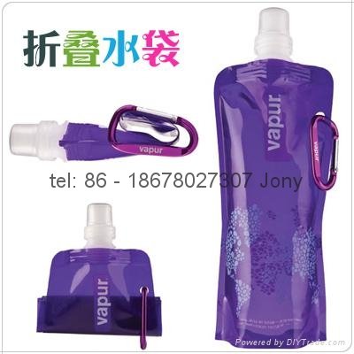 foldable drinking water bag