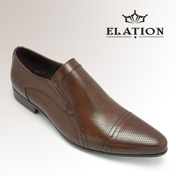 perforated leather dress shoes for men - XH H1039-H004 - elation (China ...