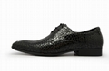 Nice embossed lace up oxford dress shoes 3