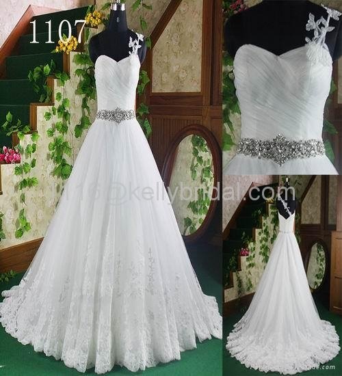 tulle and beading wedding dress 2014 long sequin prom dress 2