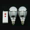 LED無線遙控智能燈  7W