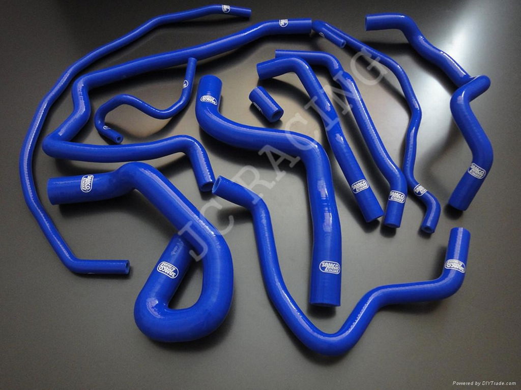 Ford Focus 1.8/2.0 radiator weater silicone hose 11pcs blue