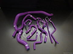 Honda CIVIC K6 whole silicone radiator water hoses 12pcs purple