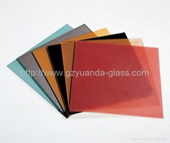 Tempered glass silk printed glass China