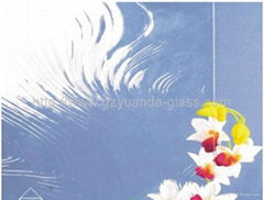 decorative glass China building glass