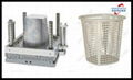 Plastic basket mould,portable basket mould,laundry basket mould  3